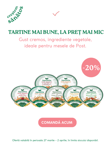 Promotie pasta vegetala